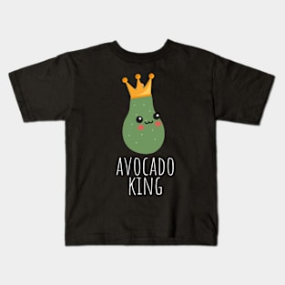 Avocado King Cute Kids T-Shirt